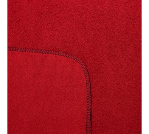 Флисовый плед Warm&Peace XL, красный