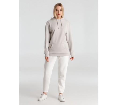 Толстовка с капюшоном унисекс Hoodie, дымчато-серая