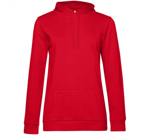 Толстовка с капюшоном женская Hoodie, красная Толстовка с капюшоном женская Hoodie, красная