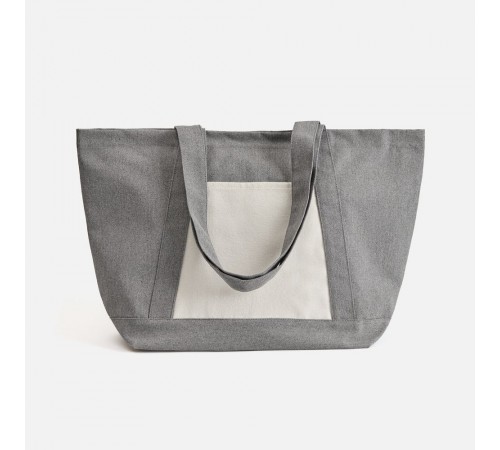 Шопер Shophop, серый с неокрашенным