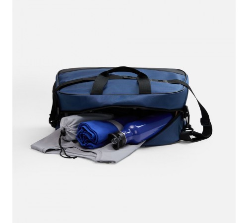Спортивная сумка Atlantes, синяя с черным