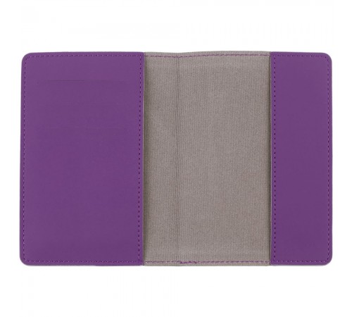 Обложка для паспорта Shall Simple, фиолетовый