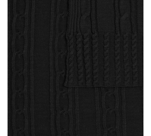 Плед Remitti, черный