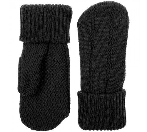 Варежки Knit Beat, черные