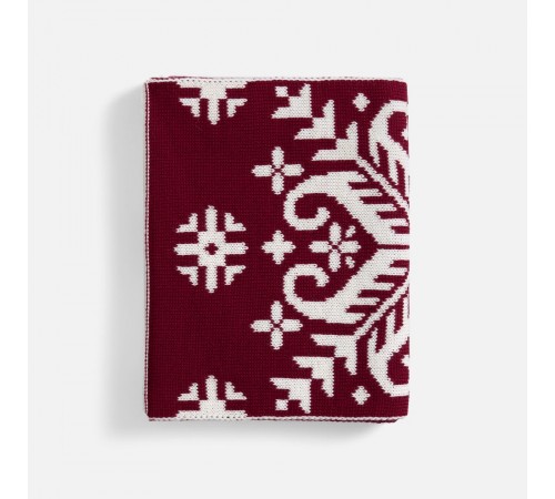 Шарф Wintertude M, красный с белым