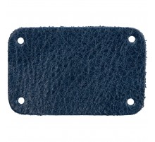 Лейбл кожаный Beta, S, синий