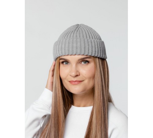 Шапка Hipsta, серебрито-серый меланж