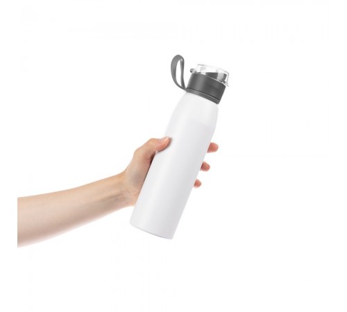 Бутылка для воды Billy Gym, матовая белая
