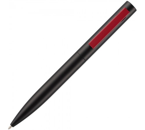 Ручка шариковая Inkolor, черная с красным