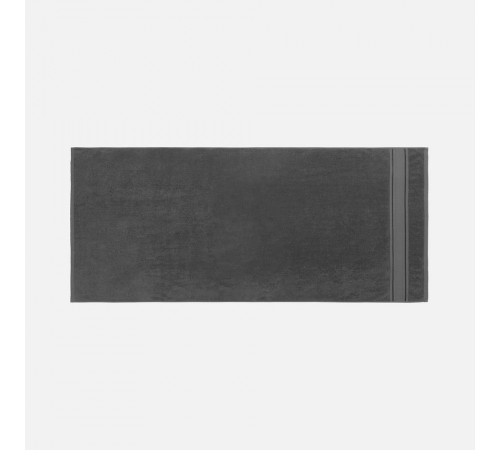 Полотенце махровое Terrychic, среднее, темно-серое