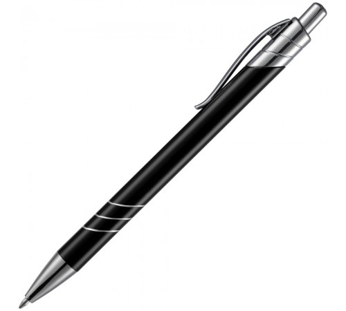 Ручка шариковая Undertone Metallic, черная