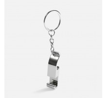 Брелок-подставка с открывалкой Virke, серебристый