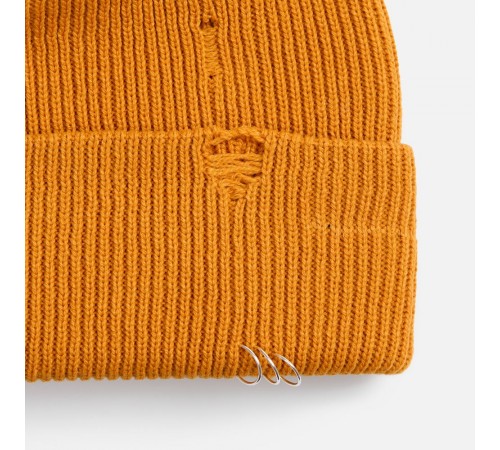 Шапка Ribelle, темно-желтая (горчичная)