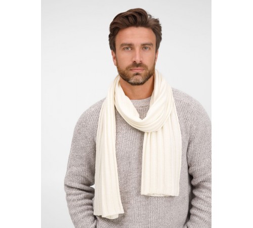 Шарф Metelitsa, белый (молочный)
