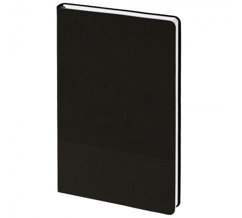 Ежедневник Knit, недатированный, черный