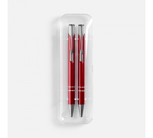 Набор из 2 ручек Keskus, красный