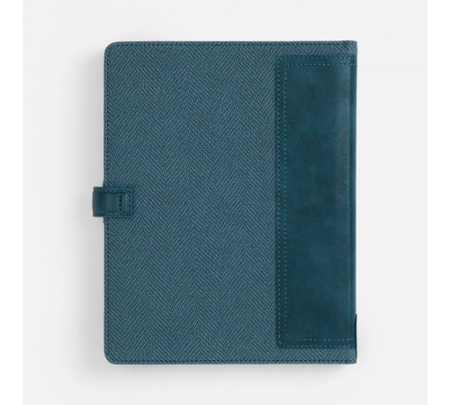 Ежедневник-органайзер Twill, недатированный, синий