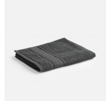 Полотенце махровое Terrychic, среднее, темно-серое