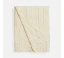 Плед Remitti, белый (молочный)