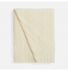 Плед Remitti, белый (молочный)