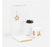 Набор Astrela, белый с золотистым