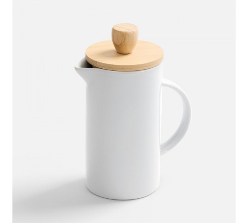 Френч-пресс Ceramero, белый