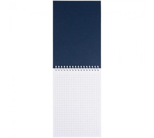 Блокнот Dali в клетку, синий