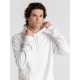 Толстовка с капюшоном унисекс Hoodie, белая