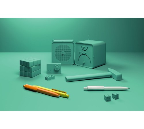 Ручка шариковая Prodir DS4 PMM-P, черная