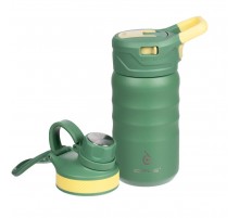 Термобутылка Fujisan 2.0, зеленая