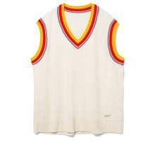 Жилет оверсайз унисекс Cornell в сумке, молочно-белый