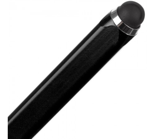 Вечный карандаш Quarta со стилусом и уровнем, черный