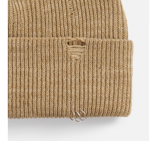 Шапка Ribelle, коричнево-бежевый меланж