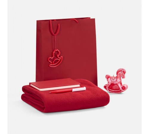 Подвеска «Лошадка-качалка», 3D-печать, красная