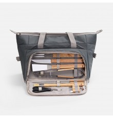 Набор для барбекю Grillmoor, темно-серый (графит)