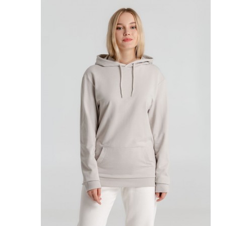 Толстовка с капюшоном унисекс Hoodie, дымчато-серая