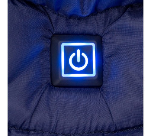 Куртка с подогревом Thermalli Chamonix, темно-синяя