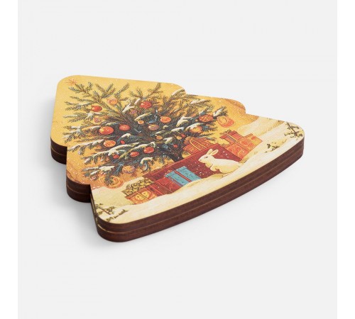 Пазл фигурный «Елочка»