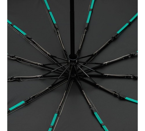 Зонт складной с УФ-защитой Ribstar, бежевый