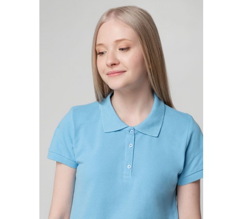 Рубашка поло женская Virma Lady, голубая
