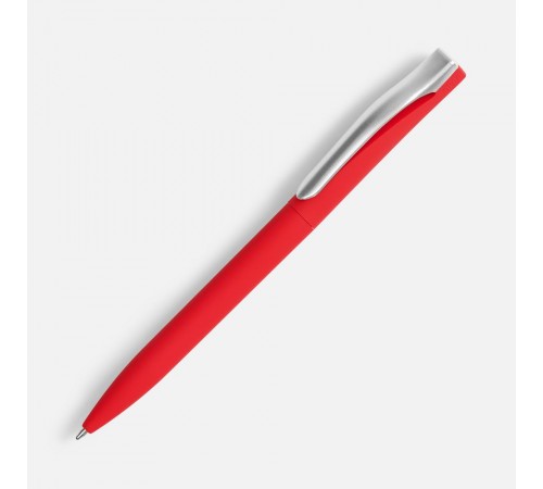Ручка шариковая Pin Soft Touch, красная Ручка шариковая Pin Soft Touch, красная