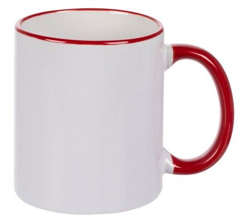 Кружка Rimo для сублимационной печати, красная