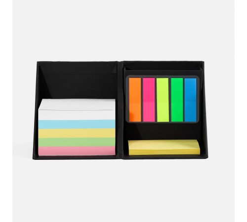 Настольный набор со стикерами Mnemonic ver.2, черный