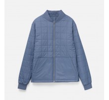 Куртка унисекс Warmbridge, синяя (джинс)