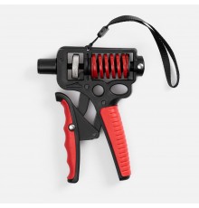 Эспандер кистевой пружинный Motive Power, черный с красным