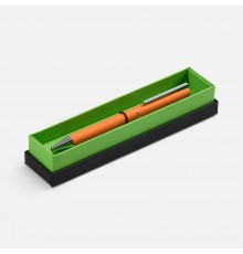 Ручка шариковая Blade Soft Touch в футляре, оранжевая