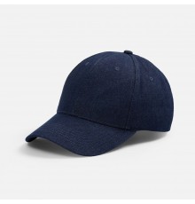 Бейсболка Denimate, темно-синяя