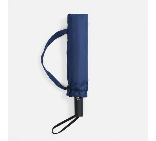 Зонт обратного сложения twoGether с двойным куполом, темно-синий