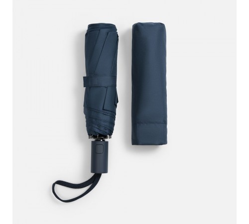 Зонт складной Cloudex, темно-синий