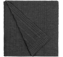 Плед Trenza, темно-серый